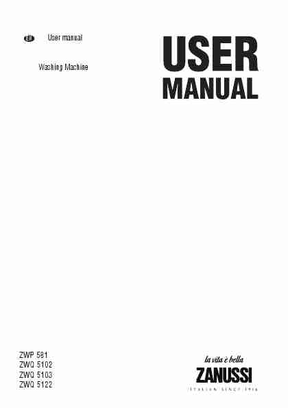 Zanussi Washer ZWP 581-page_pdf